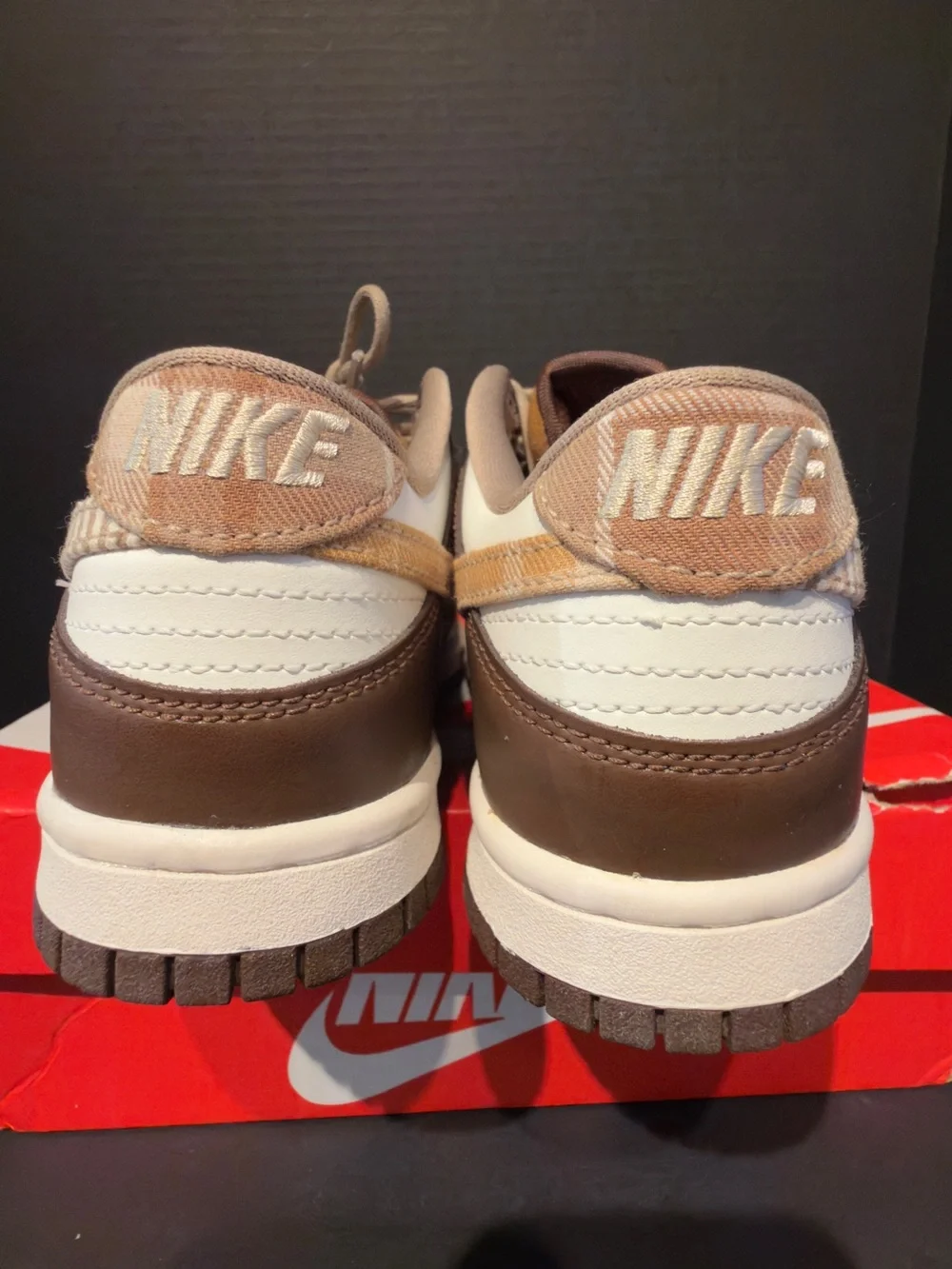 Nike Dunk Plaid Low size 4Y/5.5W